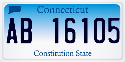 CT license plate AB16105