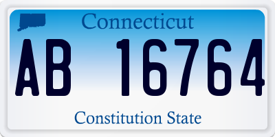 CT license plate AB16764