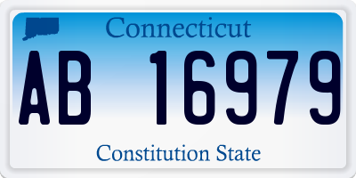 CT license plate AB16979