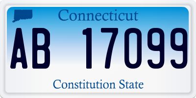 CT license plate AB17099