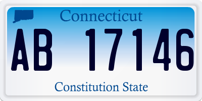 CT license plate AB17146