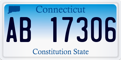 CT license plate AB17306