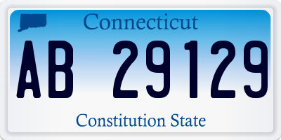 CT license plate AB29129