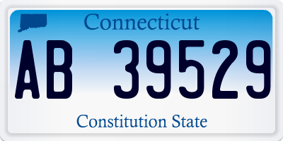 CT license plate AB39529