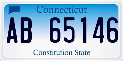 CT license plate AB65146