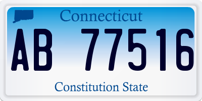 CT license plate AB77516