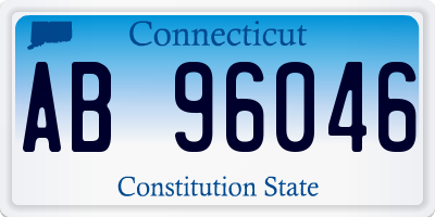 CT license plate AB96046