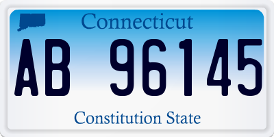 CT license plate AB96145