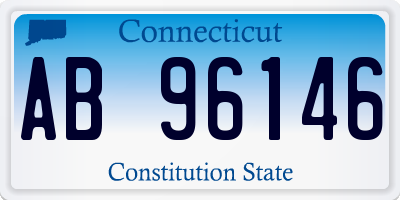 CT license plate AB96146