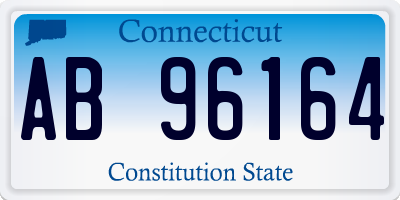 CT license plate AB96164