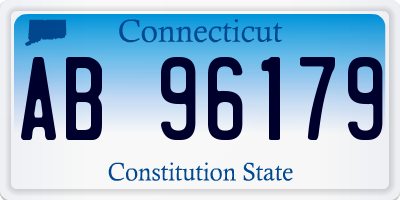 CT license plate AB96179