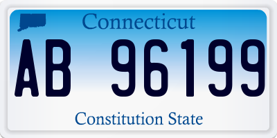 CT license plate AB96199