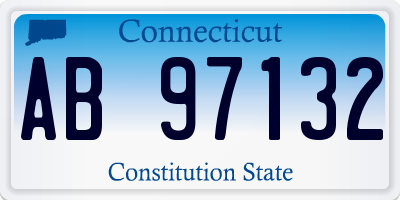 CT license plate AB97132