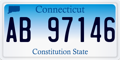CT license plate AB97146