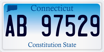 CT license plate AB97529