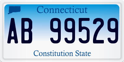 CT license plate AB99529