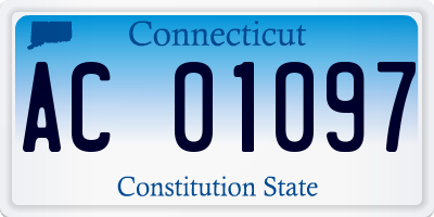 CT license plate AC01097