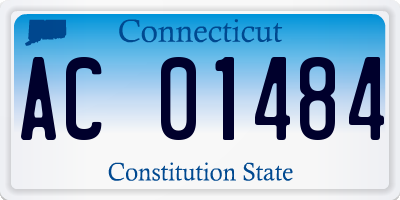 CT license plate AC01484