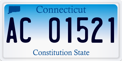 CT license plate AC01521