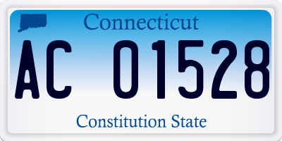CT license plate AC01528