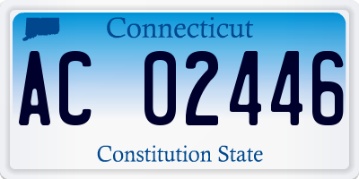 CT license plate AC02446