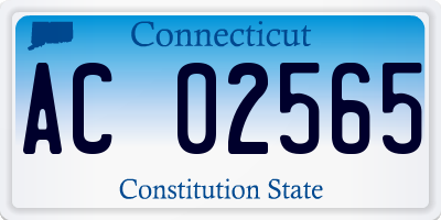 CT license plate AC02565