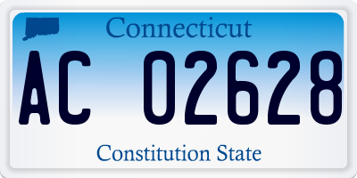 CT license plate AC02628