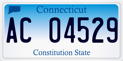 CT license plate AC04529