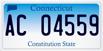 CT license plate AC04559