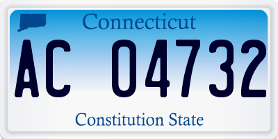 CT license plate AC04732