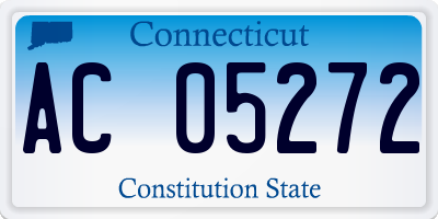 CT license plate AC05272