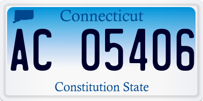 CT license plate AC05406