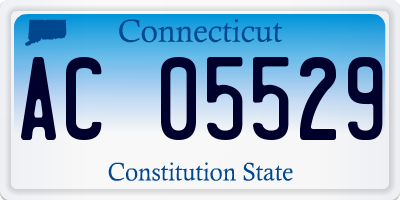 CT license plate AC05529