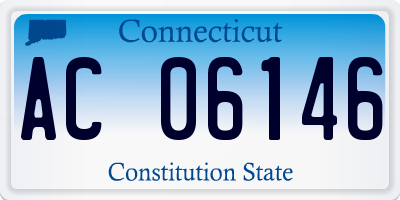 CT license plate AC06146