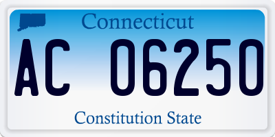 CT license plate AC06250