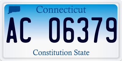 CT license plate AC06379