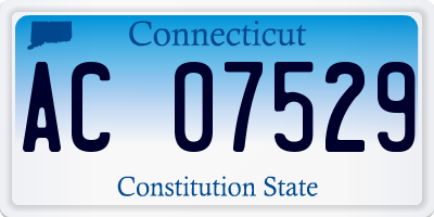 CT license plate AC07529