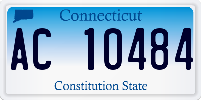 CT license plate AC10484