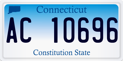 CT license plate AC10696