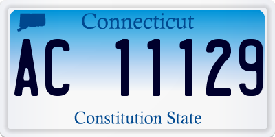 CT license plate AC11129