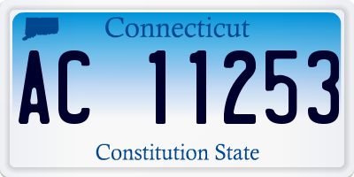 CT license plate AC11253