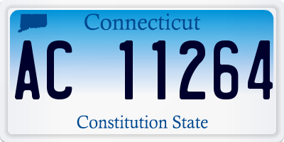 CT license plate AC11264