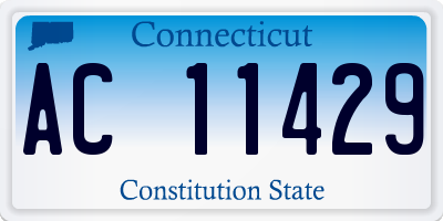 CT license plate AC11429