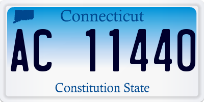 CT license plate AC11440