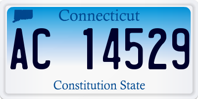 CT license plate AC14529