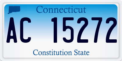 CT license plate AC15272