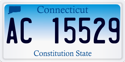 CT license plate AC15529