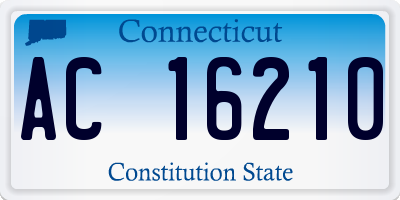 CT license plate AC16210