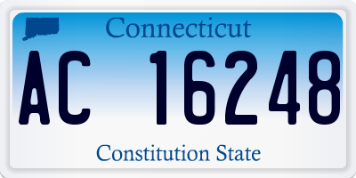 CT license plate AC16248