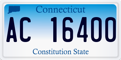CT license plate AC16400